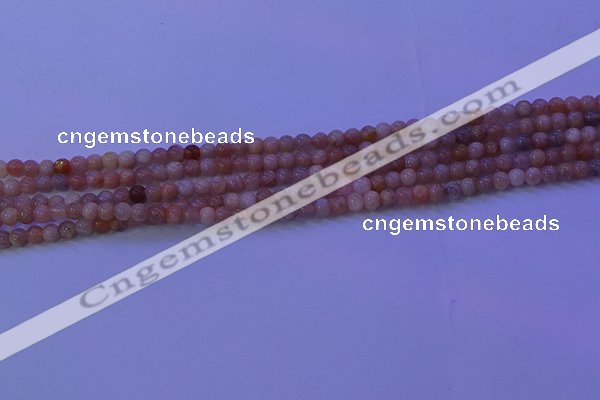 CMS501 15.5 inches 4mm round moonstone beads wholesale