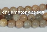 CMS503 15.5 inches 8mm round moonstone beads wholesale