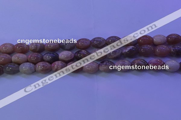 CMS581 15.5 inches 10*14mm rice moonstone gemstone beads