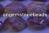 CMS586 15.5 inches 13*18mm faceted oval moonstone gemstone beads