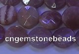 CMS590 15.5 inches 12mm faceted coin moonstone gemstone beads