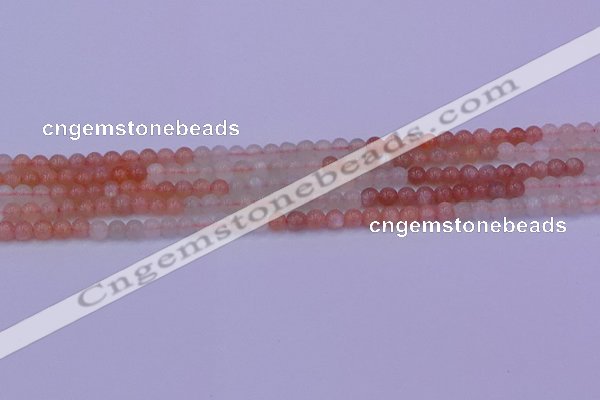 CMS630 15.5 inches 4mm round rainbow moonstone gemstone beads