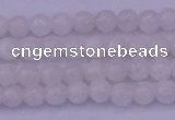 CMS640 15.5 inches 4mm round white moonstone beads wholesale