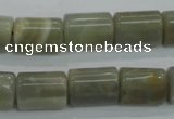 CMS78 15.5 inches faceted column 10*14mm moonstone gemstone beads