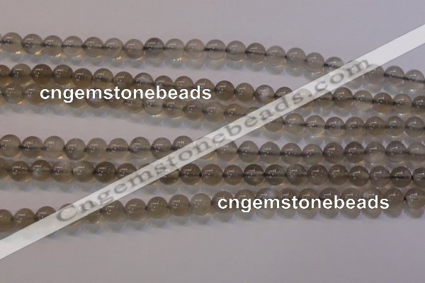CMS851 15.5 inches 6mm round natural black moonstone beads