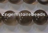 CMS854 15.5 inches 12mm round natural black moonstone beads