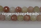 CMS871 15.5 inches 8mm faceted round moonstone gemstone beads