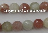 CMS881 15.5 inches 12mm faceted round moonstone gemstone beads