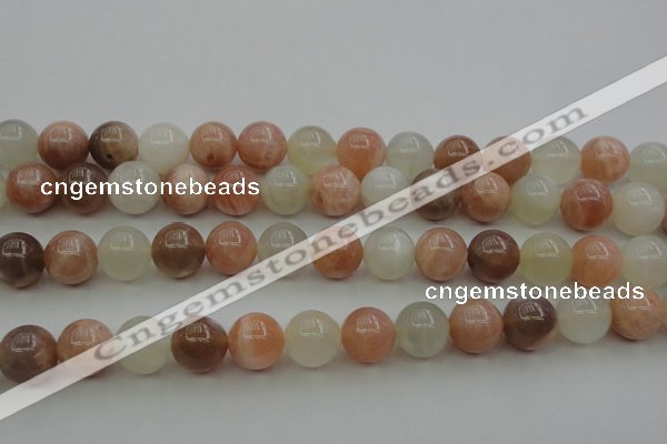 CMS893 15.5 inches 10mm round moonstone gemstone beads wholesale