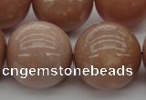 CMS938 15.5 inches 20mm round A grade moonstone gemstone beads