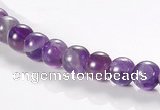 CNA01 6mm round AB grade natural amethyst quartz beads Wholesale