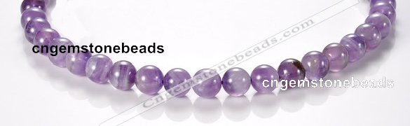 CNA03 10mm round AB grade natural amethyst quartz bead Wholesale