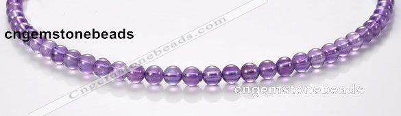 CNA10 6mm round A+ grade natural amethyst quartz beads Wholesale