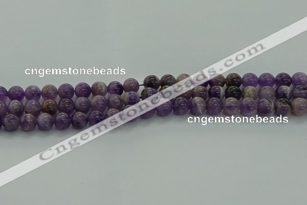 CNA1002 15.5 inches 8mm round dogtooth amethyst beads wholesale