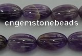 CNA1037 15.5 inches 10*14mm oval dogtooth amethyst beads wholesale