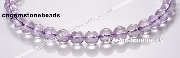 CNA11 10mm round A- grade natural amethyst beads Wholesale