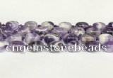 CNA1121 15.5 inches 14*19mm drum dogtooth amethyst beads