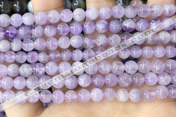 CNA1141 15.5 inches 6mm round lavender amethyst beads wholesale