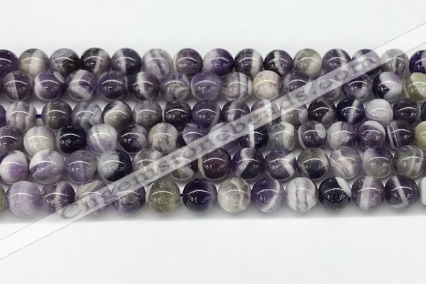 CNA1156 15.5 inches 8mm round natural dogtooth amethyst beads