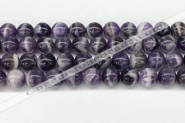 CNA1158 15.5 inches 12mm round natural dogtooth amethyst beads