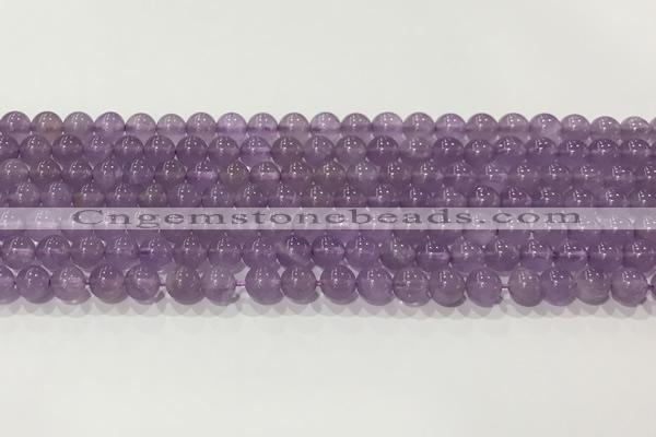 CNA1230 15.5 inches 6mm round lavender amethyst gemstone beads