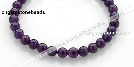 CNA13 15 inch 6mm round natural amethyst quartz beads Wholesale