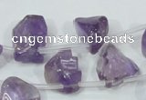 CNA205 15.5 inches 12*20mm natural amethyst gemstone chips beads