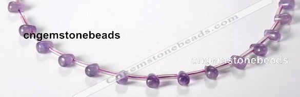 CNA23 6*9mm teardrop A+ grade natural amethyst beads Wholesale