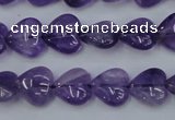 CNA282 15.5 inches 12*12mm heart natural amethyst beads wholesale