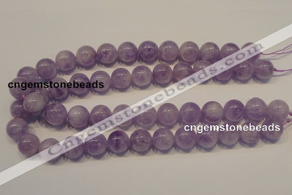 CNA301 15.5 inches 10mm round natural lavender amethyst beads