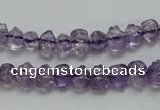 CNA39 15.5 inches 6*9mm pig-shaped grade A natural amethyst beads