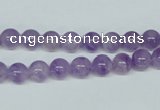 CNA400 15.5 inches 4mm round natural lavender amethyst beads