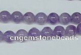 CNA401 15.5 inches 6mm round natural lavender amethyst beads