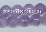 CNA406 15.5 inches 18mm round natural lavender amethyst beads