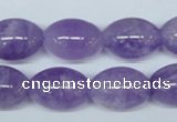 CNA414 15.5 inches 13*18mm rice natural lavender amethyst beads