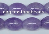 CNA415 15.5 inches 15*20mm rice natural lavender amethyst beads