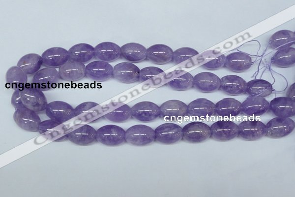 CNA415 15.5 inches 15*20mm rice natural lavender amethyst beads