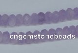 CNA427 4*8mm faceted rondelle natural lavender amethyst beads