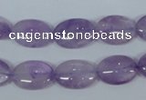 CNA446 15.5 inches 13*18mm oval natural lavender amethyst beads