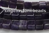 CNA46 15.5 inches 8*8*8mm cube grade A natural amethyst beads