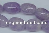 CNA466 15.5 inches 14*18mm nugget natural lavender amethyst beads