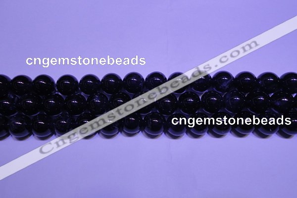 CNA551 15.5 inches 6mm round A grade natural dark amethyst beads