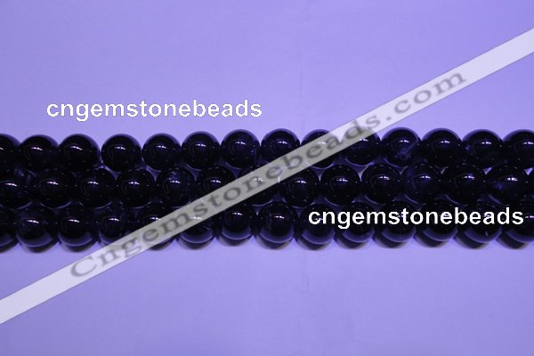 CNA551 15.5 inches 6mm round A grade natural dark amethyst beads