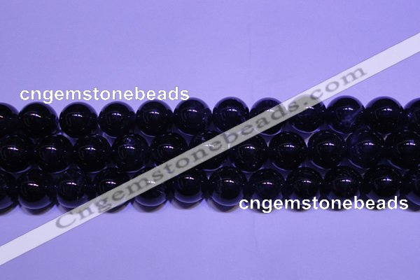 CNA554 15.5 inches 12mm round A grade natural dark amethyst beads