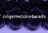 CNA555 15.5 inches 14mm round A grade natural dark amethyst beads