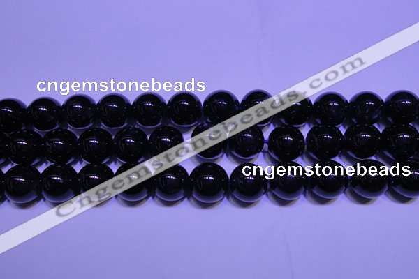 CNA573 15.5 inches 10mm round AAA grade natural dark amethyst beads