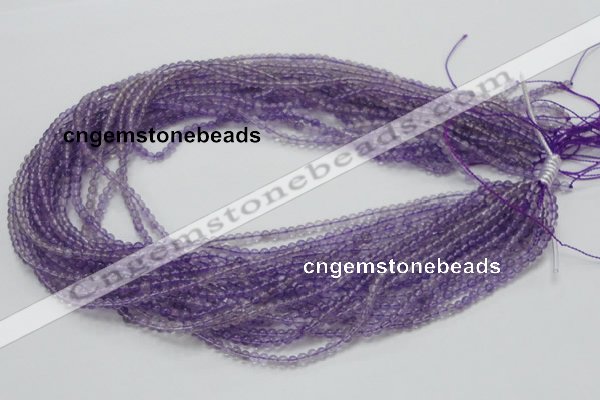 CNA65 15.5 inches 6mm round grade A natural amethyst beads