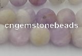 CNA673 15.5 inches 10mm round matte lavender amethyst beads