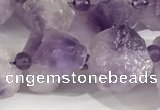 CNA696 15.5 inches 16mm - 20mm 

faceted nuggets lavender amethyst beads