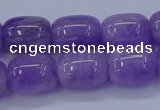 CNA716 15.5 inches 10*14mm drum lavender amethyst beads